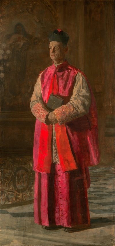 Monsignor James P. Turner af Thomas Eakins
